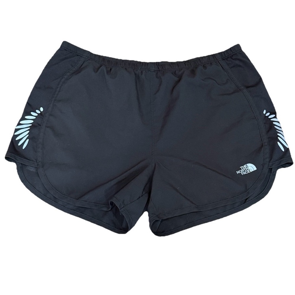 The North Face Shorts Women M Flight Series Black Lined Activewear 30x3.5” Run